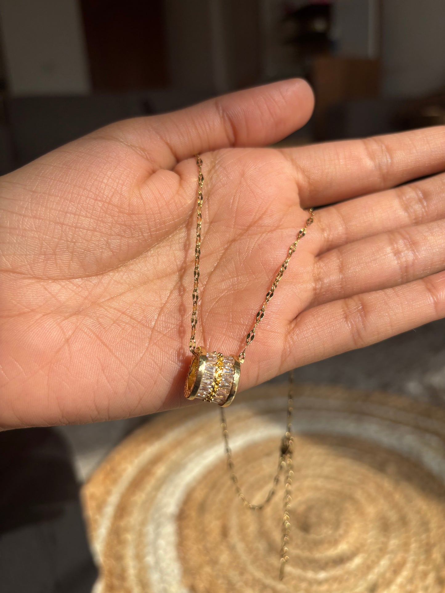 Aurora Barrel Necklace