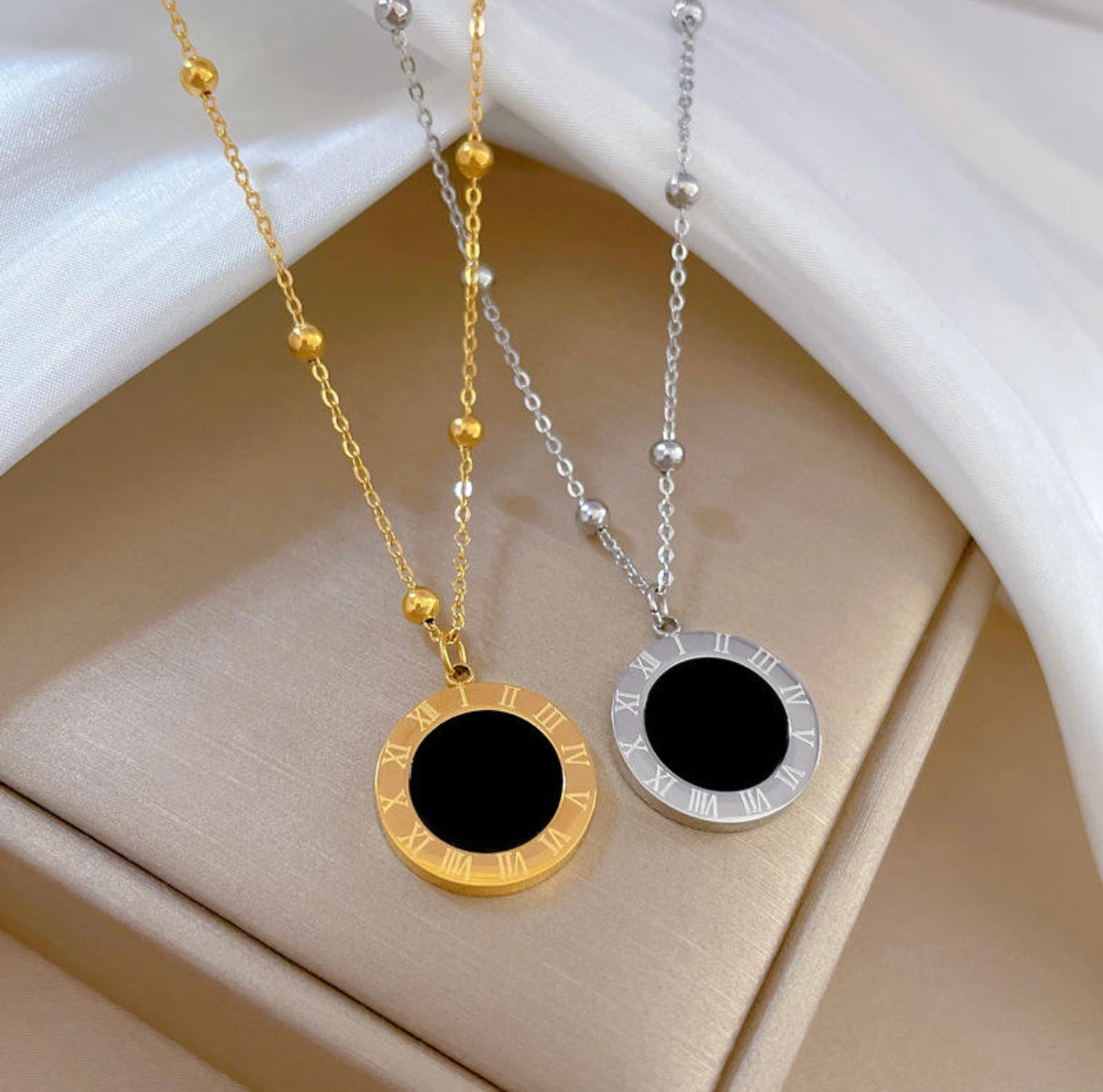 Eternal Noir Charm Necklace