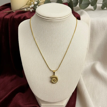 Solstice Swirl Necklace