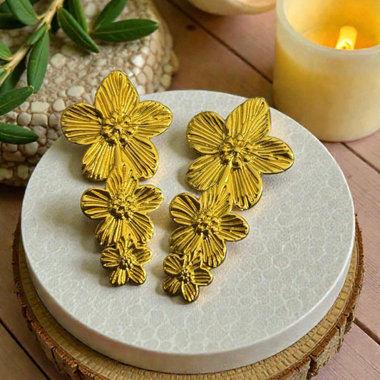 Bloomfall Statement Earrings