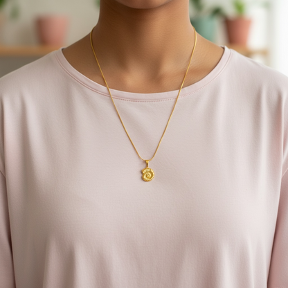 Solstice Swirl Necklace