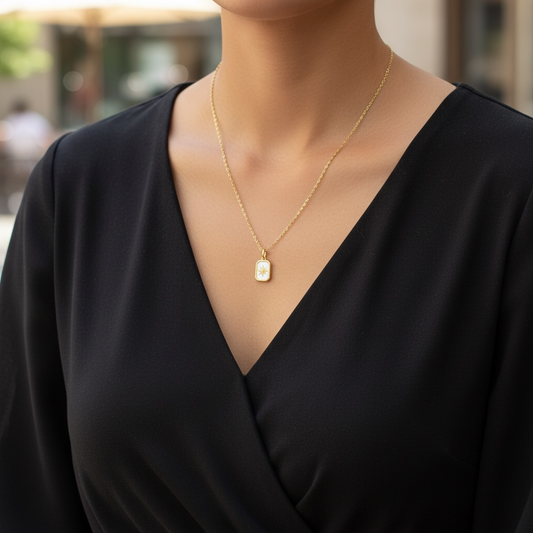 North Star Charm Necklace