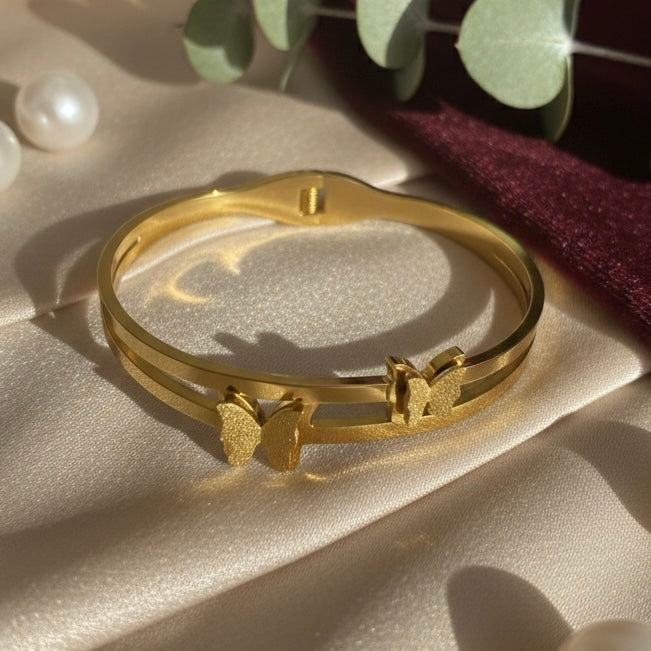 Golden Flutter Cuff