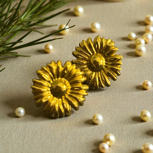 Sunburst Bloom Studs