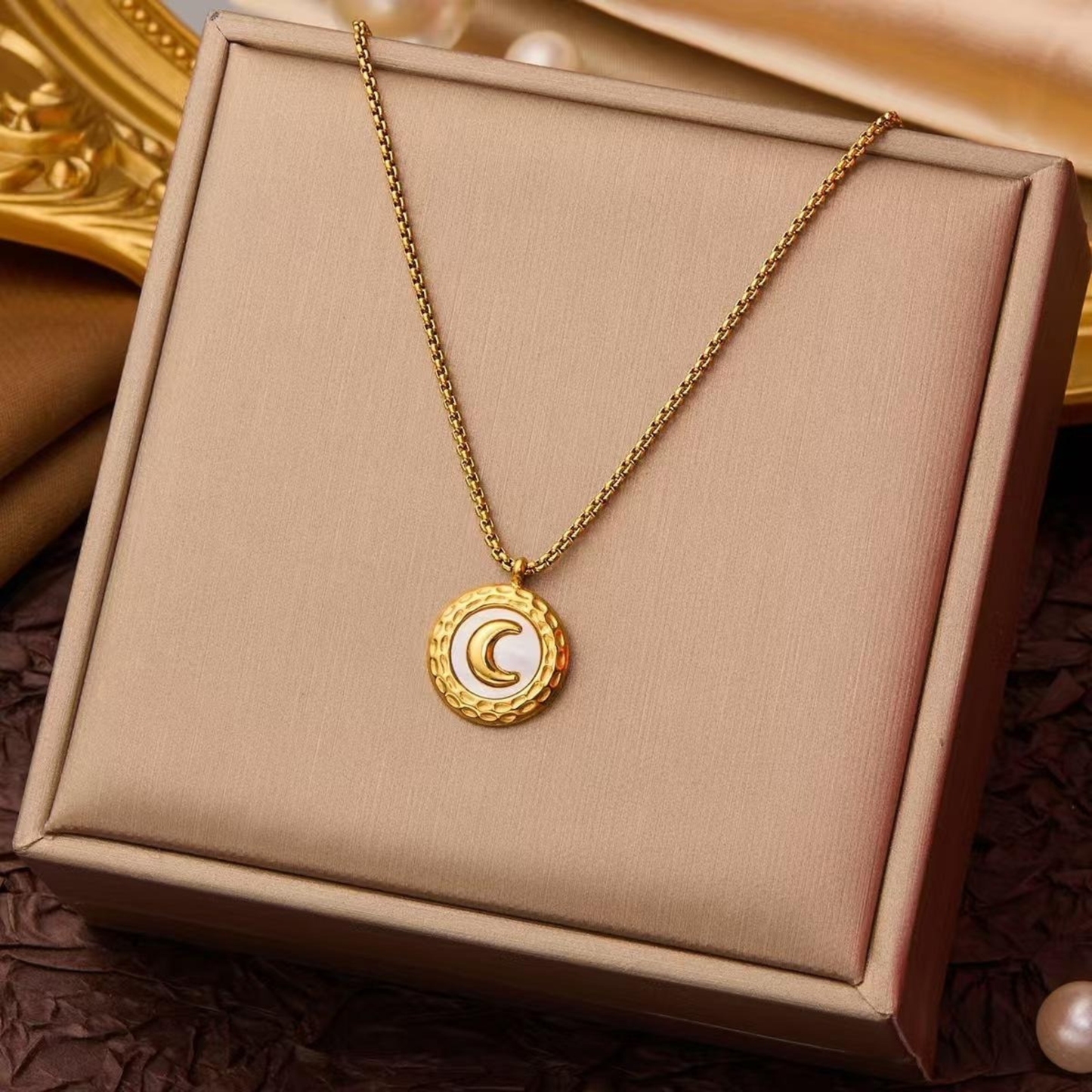 Lunar Charm Necklace